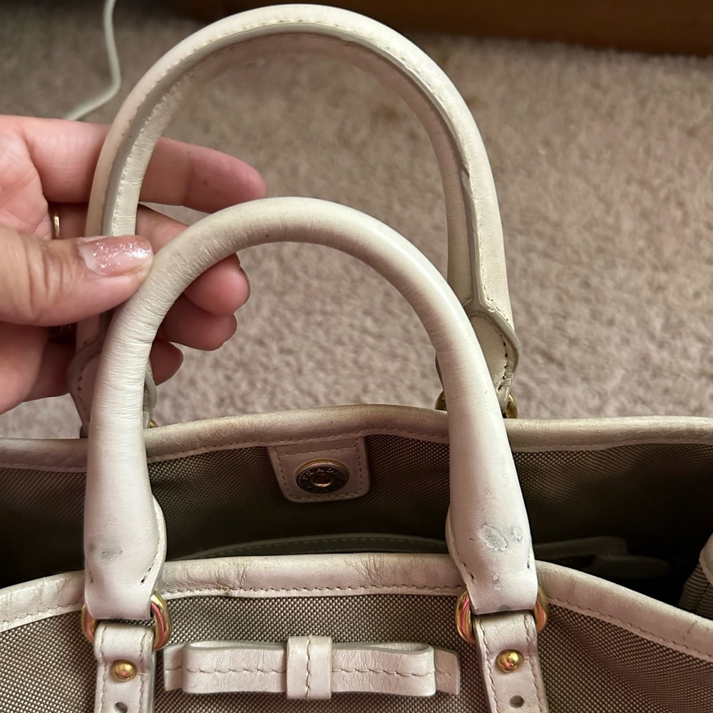 Prada Beige and Cream Tote Bag - Picture 11 of 16